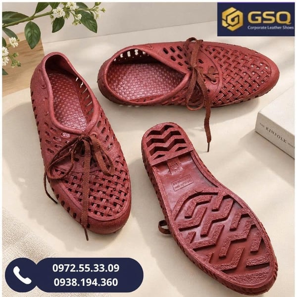 Giày Rọ Nhựa PVC Bít mũi Công Ty CP 26 – Thiết Kế Bít Mũi Bền Đẹp, Dễ Vệ Sinh