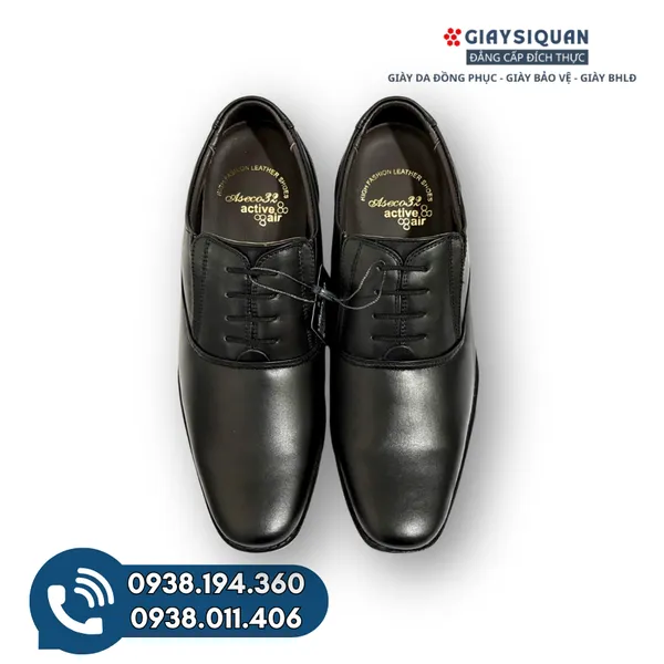 GIÀY DA CAO CẤP 060 DA THẬT BỀN BỈ – CÔNG TY CỔ PHẦN 32 (ASECO 32)