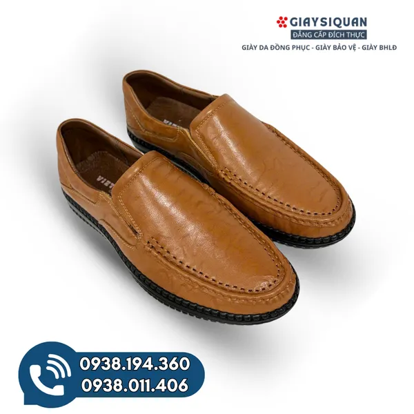 Giày Mọi Da Bò Nam M202