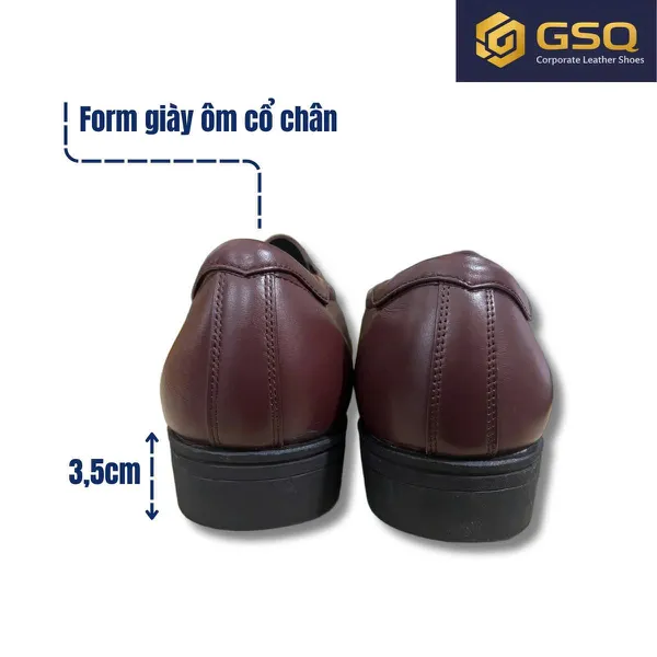 Giày Lười Da Cừu Đế Hơi ASECO 32 Mã 714AIR: Đẳng Cấp, Êm Ái Cho Quý Ông