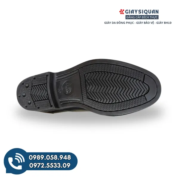 Giày Da Nam Công Ty CP 32 Mã 32M-28C ” Kiểu Giày Sĩ Quan Cấp Tá Da Mũi Gót Bóng