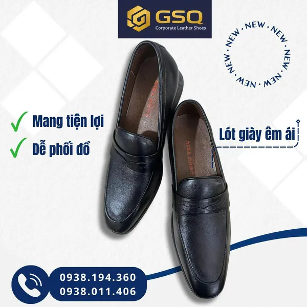 Giày Tây Nam GSQ VĂN PHÒNG – Phong Cách Doanh Nhân
