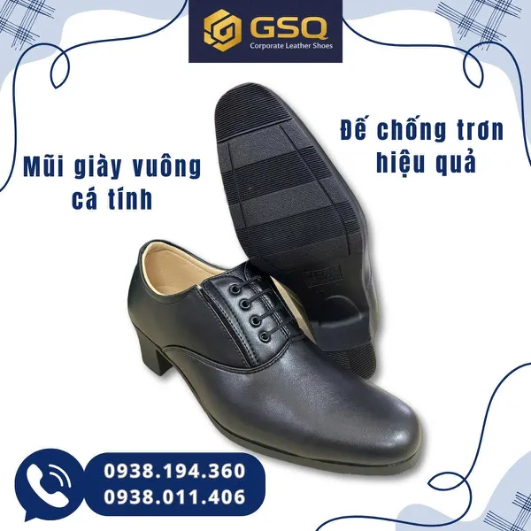 Giày Nữ Công Sở ASECO 32 Cao Gót 5cm – Kín Mũi, Êm Chân