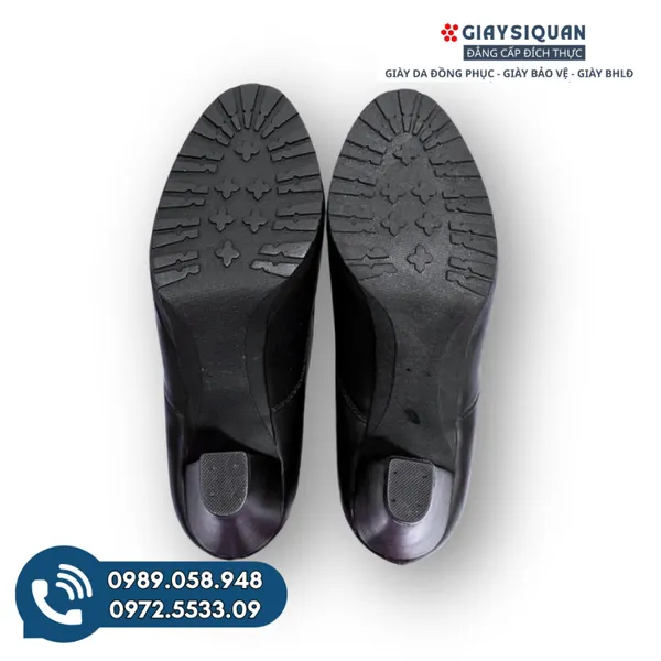 Giày Da Nữ 791 Cao Gót Công Ty 32