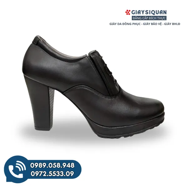 Giày Da Nữ 791 Cao Gót Công Ty 32