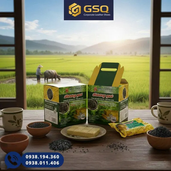 Lương Khô Hương Quê Muối Vừng Dinh Dưỡng - Hộp 700gram