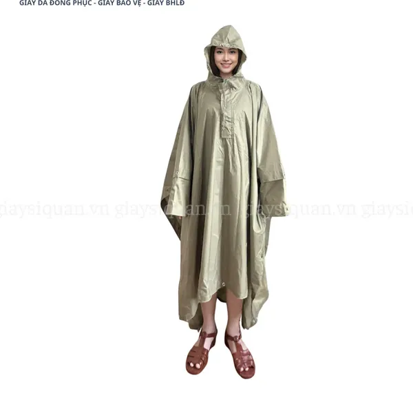 ÁO MƯA CÁNH DƠI CÔNG TY CỔ PHẦN 26 CHẤT LIỆU PU BỀN BỈ, CHỐNG NƯỚC