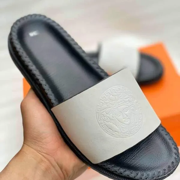 DÉP DA NAM QUAI NGANG MÀU TRẮNG MÃ 107