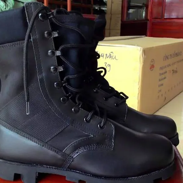 GIÀY BỐT DA CỔ BẠT