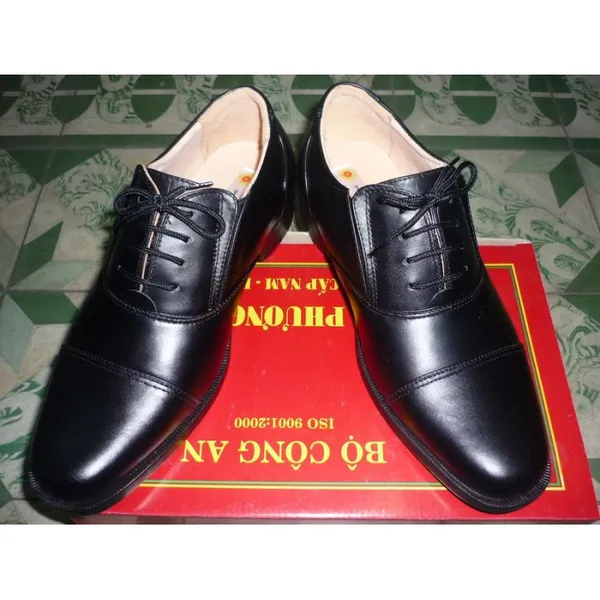 GIÀY DA NAM DÂY THẮT CỐ ĐỊNH MÃ PN11 - CÔNG TY 19/5