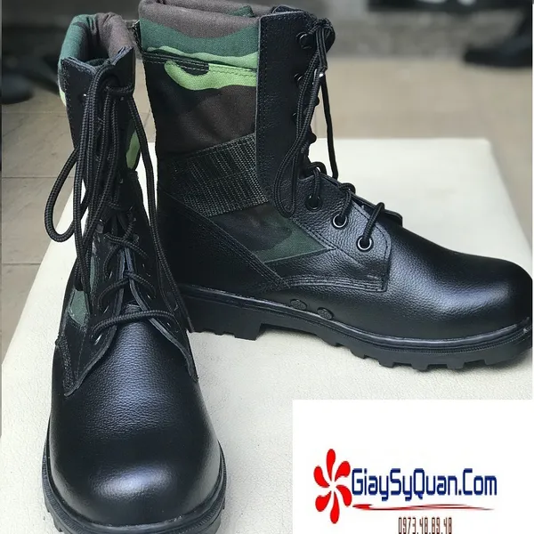 GIÀY GHỆT DÃ CHIẾN SĨ QUAN