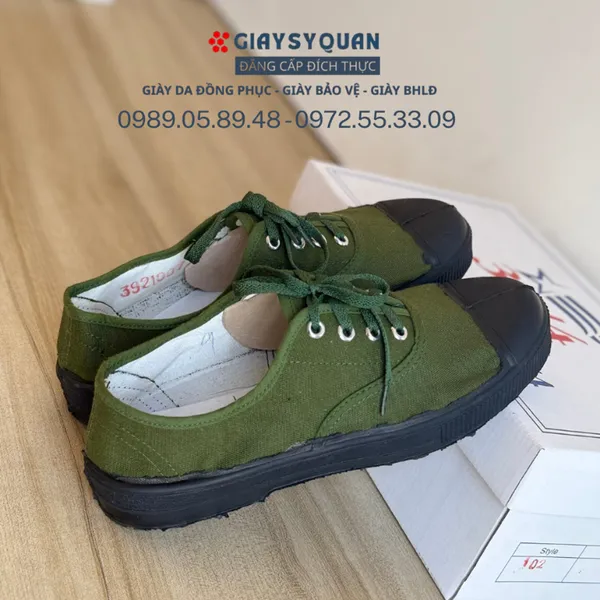 Giày Vải Bộ Đội Thấp Cổ Công Ty 32