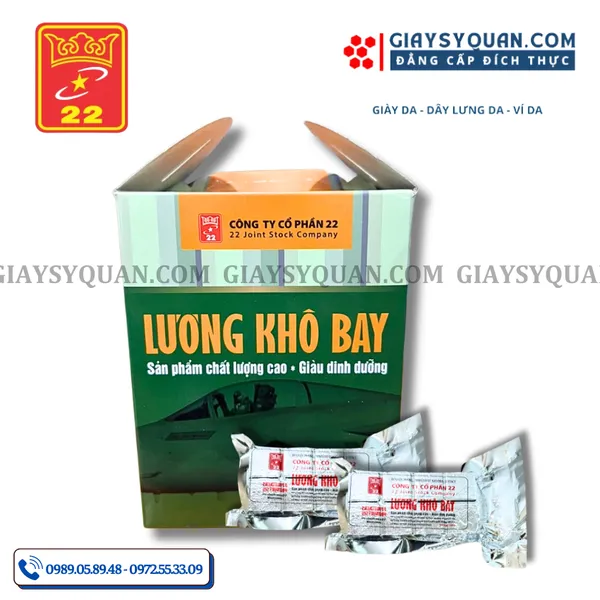 LƯƠNG KHÔ BAY HỘP 700G, THƠM NGON, TIỆN LỢI