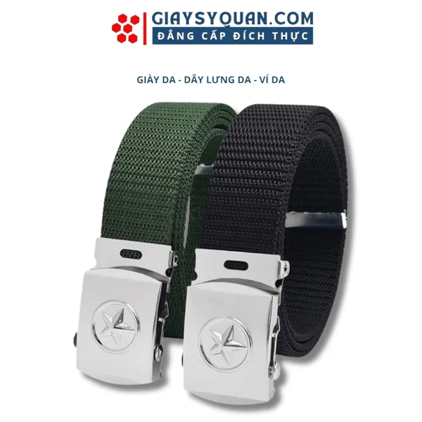 THẮT LƯNG NGÔI SAO, MẶT NHÔM CHỐNG GỈ HỌA TIẾT NGÔI SAO IN NỔI, MÀU SẮC THANH LỊCH VÀ ĐẸP MẮT