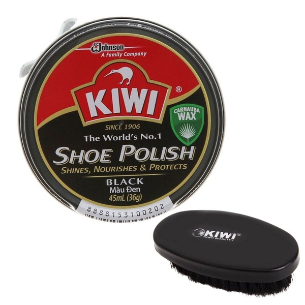 XI ĐÁNH GIÀY KIWI HÀNG THÁI LAN XỊN MÀU ĐEN