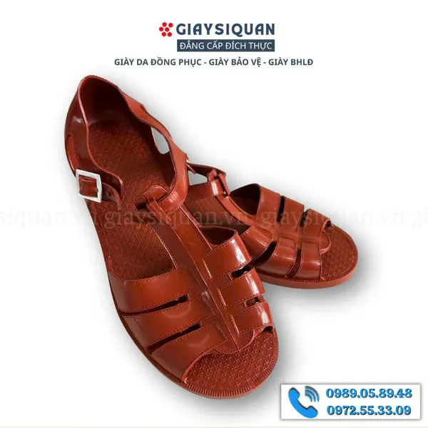 DÉP RỌ NAM ASECO 32 BẰNG NHỰA PVC DẺO DAI BỀN, CHẮC CHẮN