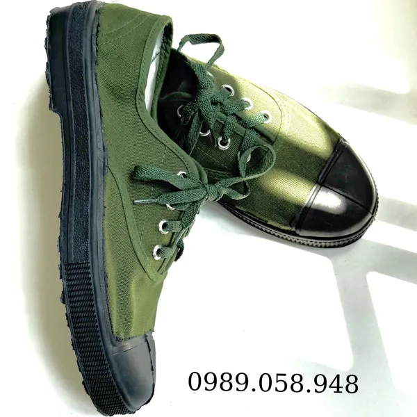 Giày Vải Bộ Đội Thấp Cổ Công Ty 32