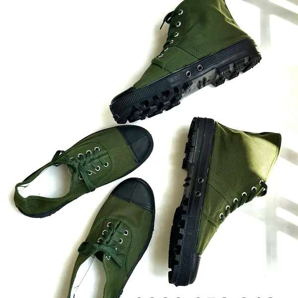 Giày Vải Bộ Đội Thấp Cổ Công Ty 32