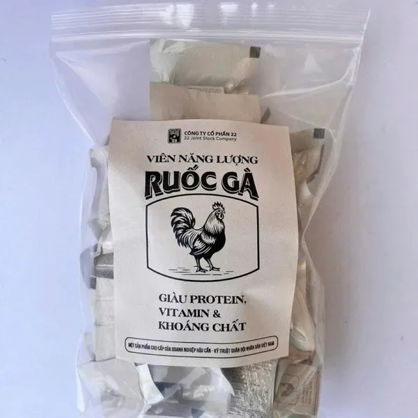 Viên Năng Lượng Ruốc Gà Giàu Protein, Vitamin & Khoáng Chất