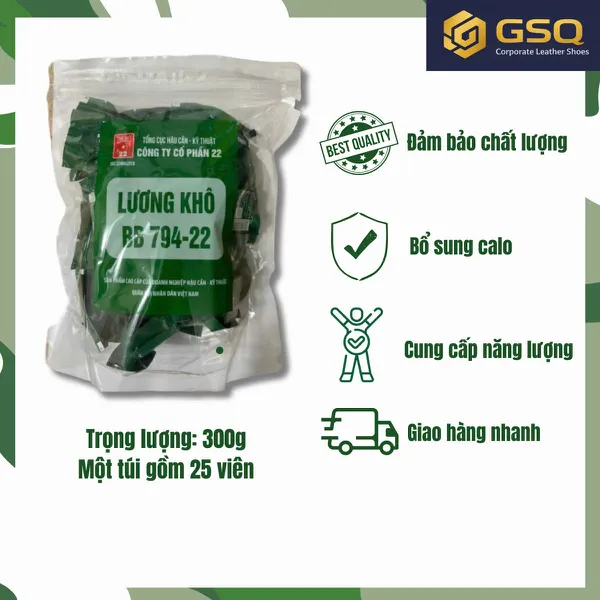 Lương Khô BB 794 – Công Ty CP 22 | Giải Pháp Dinh Dưỡng Gọn Nhẹ, Tiện Lợi