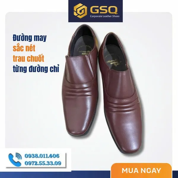 Giày Lười Da Cừu Đế Hơi ASECO 32 Mã 714AIR: Đẳng Cấp, Êm Ái Cho Quý Ông