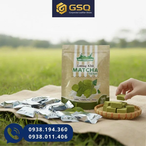 Lương Khô Matcha Trà Xanh 180g – Thơm Ngon Dễ Ăn, Bổ Sung Năng Lượng Hiệu Quả