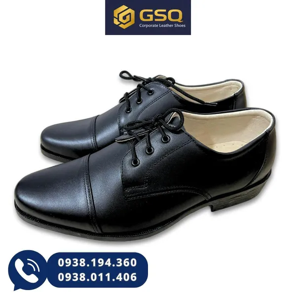 Giày Kiểu Úy Quân Đội ASECO 32 – Mã 05M – Giày Da Nam Công Sở Bền Chắc, Sang Trọng, Lịch Thiệp