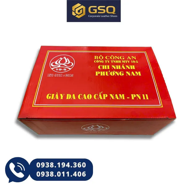 Giày Da Nam Cao Cấp PN11 – Giày Chính Hãng Công Ty Phương Nam 19/5