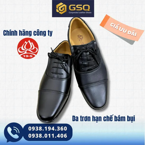 Giày Da Nam Cao Cấp PN11 – Giày Chính Hãng Công Ty Phương Nam 19/5