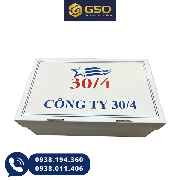 Giày Da Nam Mã 102 – Da Bò, Có Khâu Đế, Bảo Hành 12 Tháng