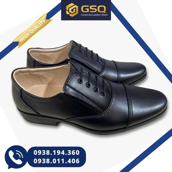 Giày Tây Nam Công Sở 610TV – Da Tổng Hợp Cao Cấp, Lịch Lãm, Dễ Mang Hằng Ngày