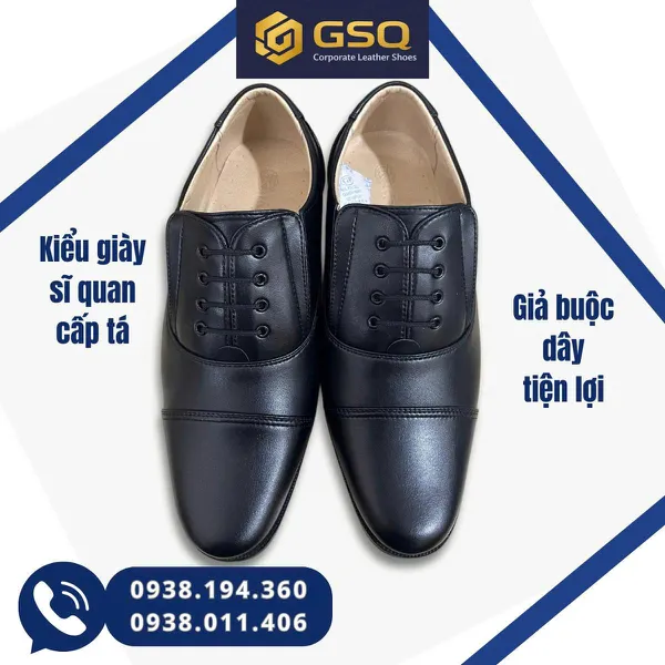 Giày Tây Nam Công Sở 610TV – Da Tổng Hợp Cao Cấp, Lịch Lãm, Dễ Mang Hằng Ngày