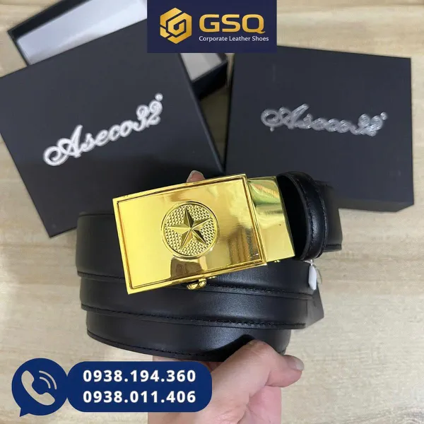 Dây Nịt, Dây Lưng Kiểu Quân Đội Cấp Tướng (Có Hình Ngôi Sao)