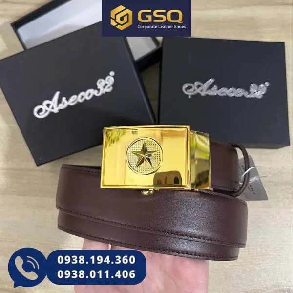 Dây Nịt, Dây Lưng Kiểu Quân Đội Cấp Tướng (Có Hình Ngôi Sao)