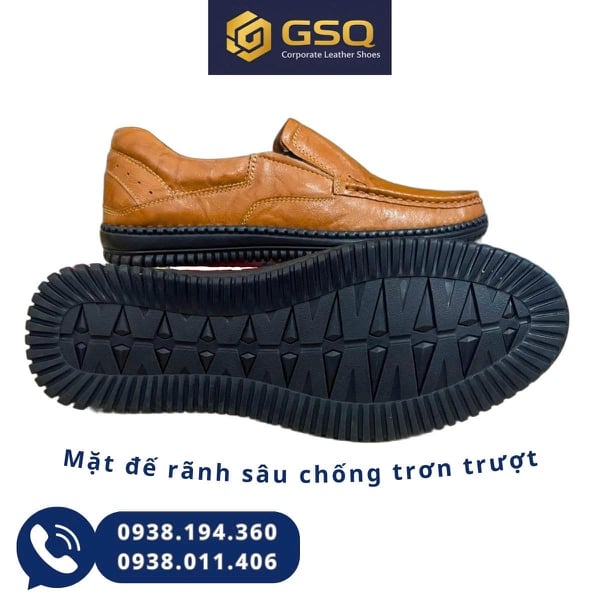 Giày Mọi Da Bò Nam M202