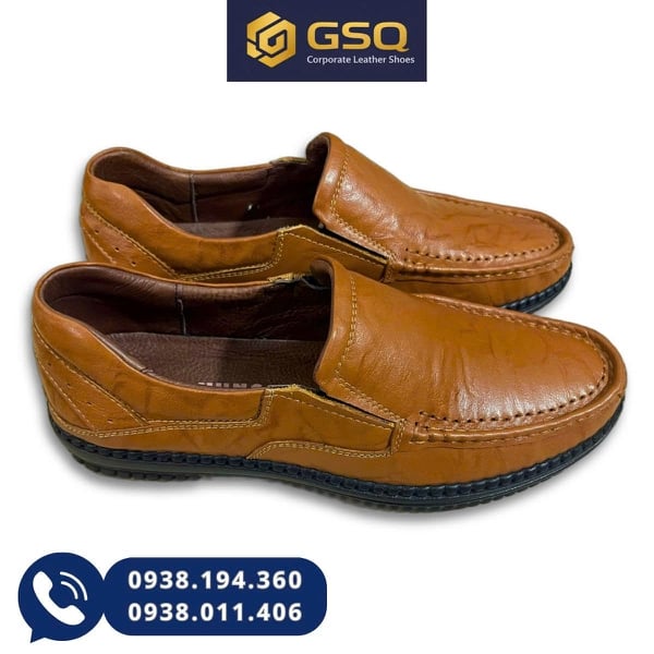 Giày Mọi Da Bò Nam M202