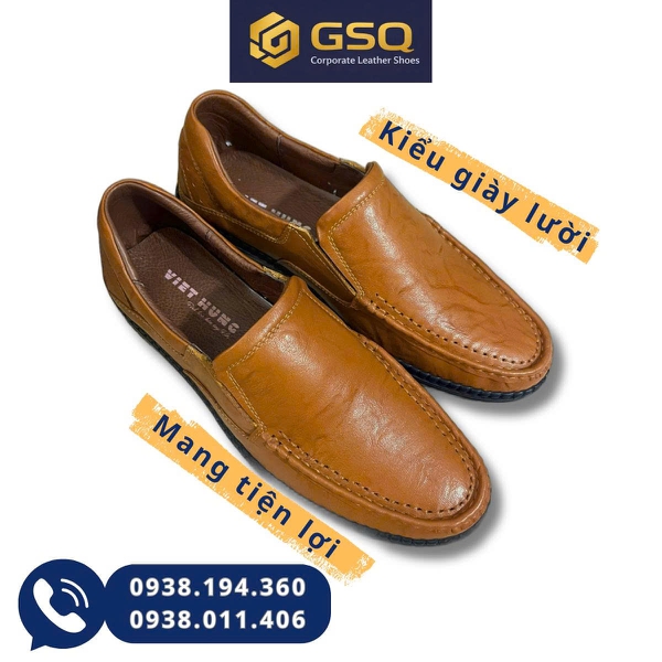 Giày Mọi Da Bò Nam M202