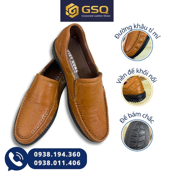 Giày Mọi Da Bò Nam M202
