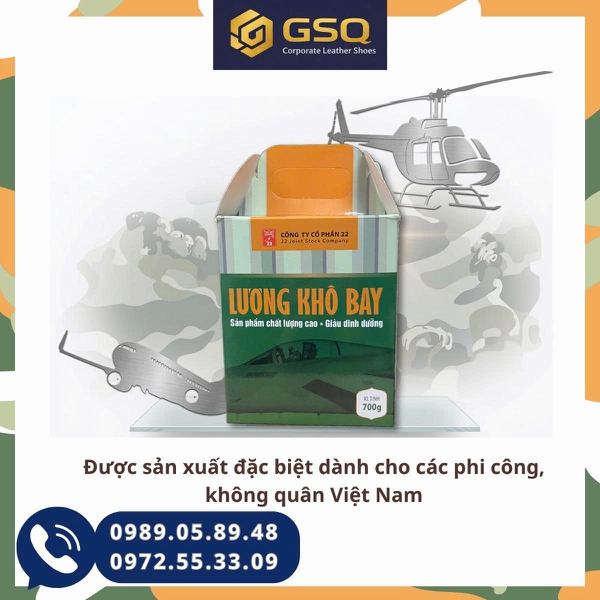 LƯƠNG KHÔ BAY HỘP 700G, THƠM NGON, TIỆN LỢI