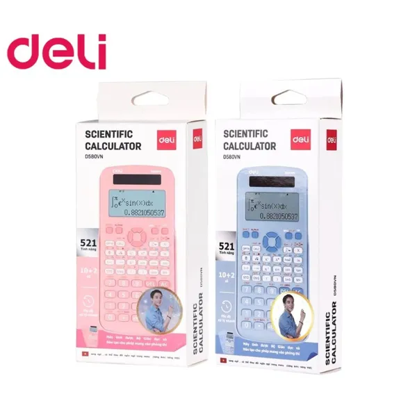 Máy Tính Kỹ Thuật Deli CD580VN