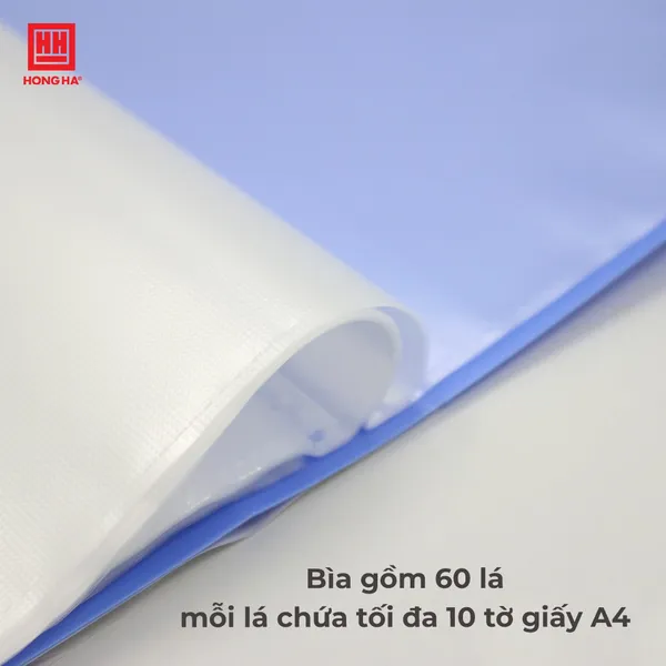 Bìa 60 lá Hồng Hà A4 - 6605