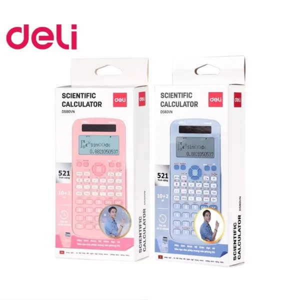 Máy Tính Kỹ Thuật Deli CD580VN