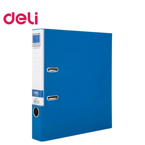 File còng Deli A4 5cm (Xanh đậm) W38168