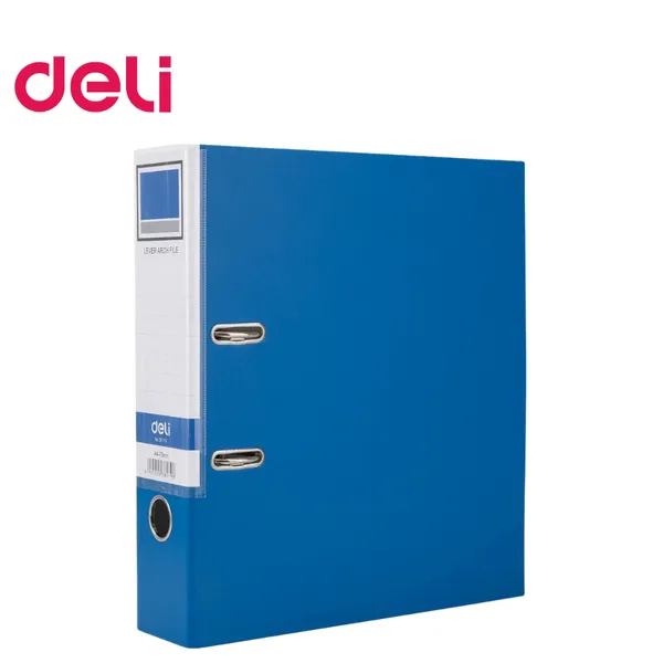 File còng Deli A4 7cm (Xanh đậm) W38179