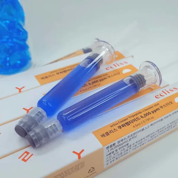 Tinh chất phục hồi da Ecliss Copper Tripeptide 6,000ppm booster shot 