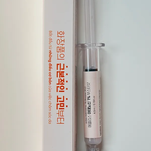 Tinh chất cải thiện nếp nhăn, thúc đẩy tổng hợp collagen ecliss Adenoside 1% booster shot 