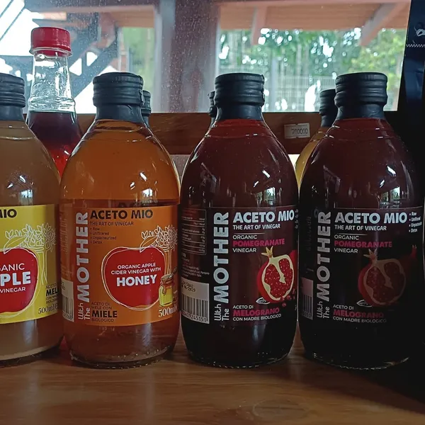 Giấm lựu hữu cơ pha mật ong