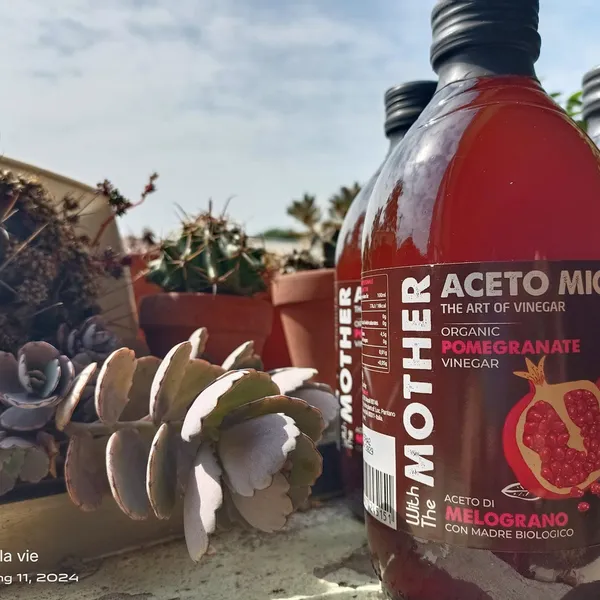 Giấm lựu hữu cơ pha mật ong