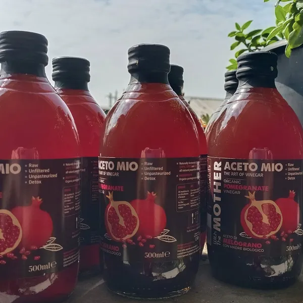 Giấm lựu hữu cơ pha mật ong