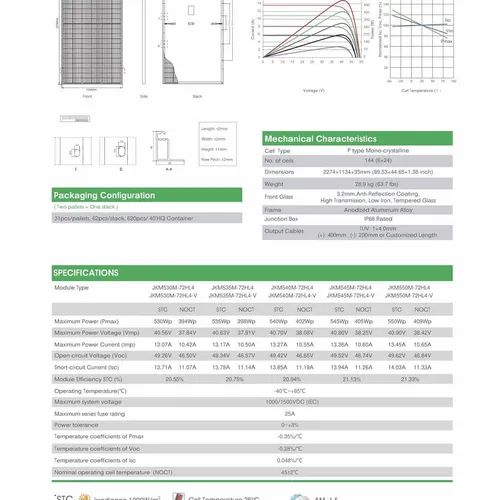 Pin Jinko 550W | Tấm pin năng lượng mặt trời Jinko